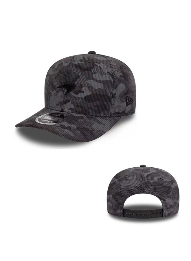 McLaren F1 Team Dark Grey Camo Corduroy Snapback Cap